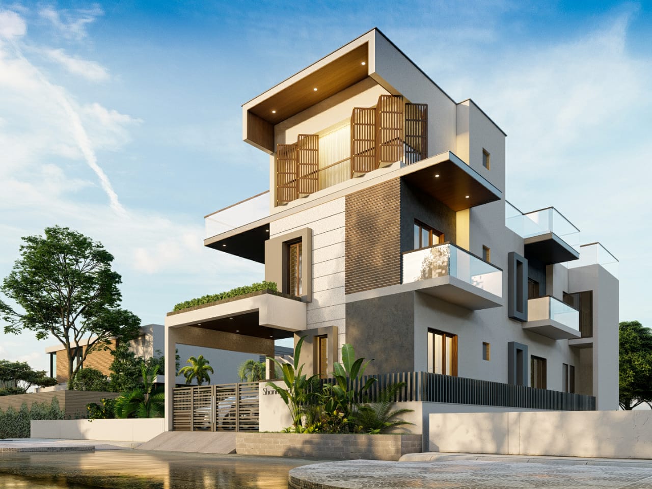 Shanmugha Rajasekar Residence Architecture